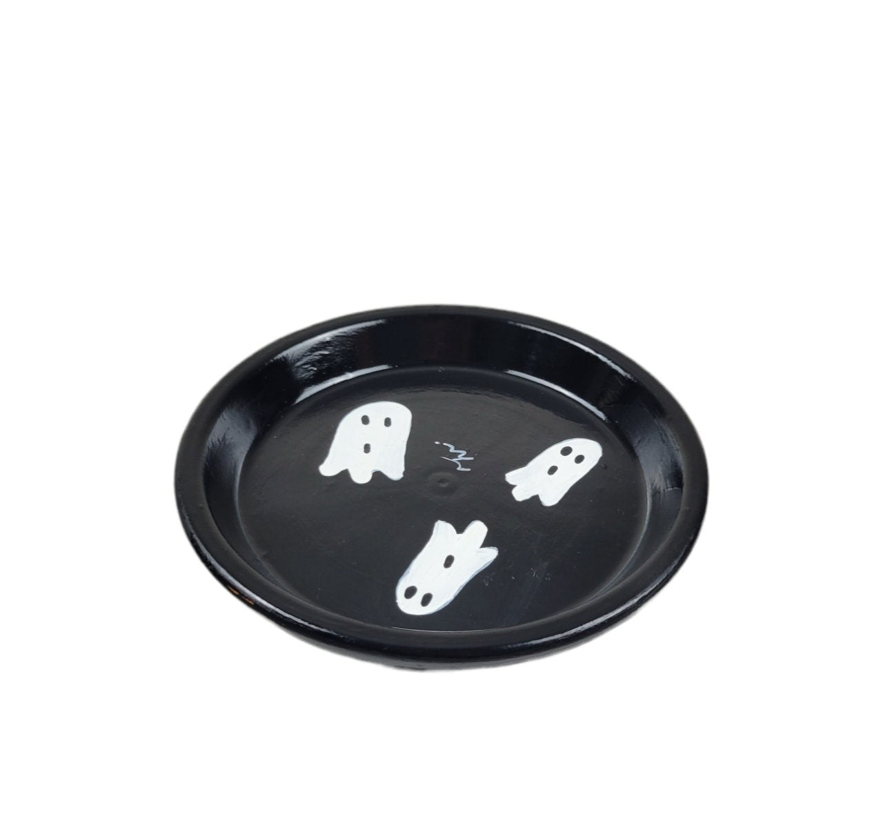 Hand-Painted Snoopy Halloween Plant Pot with Saucer
